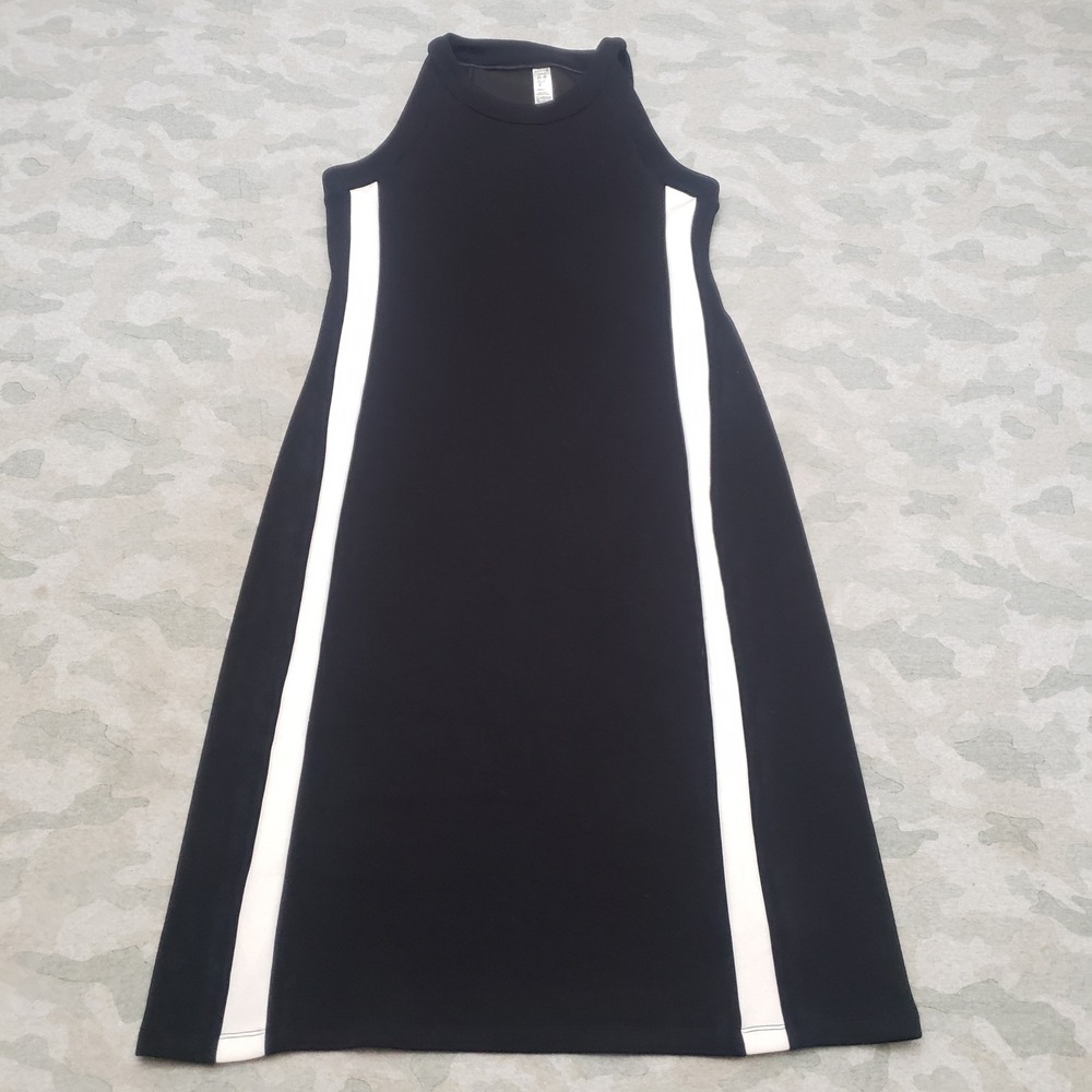 Spanx Dress Women Medium Black Pullover Sleeveless